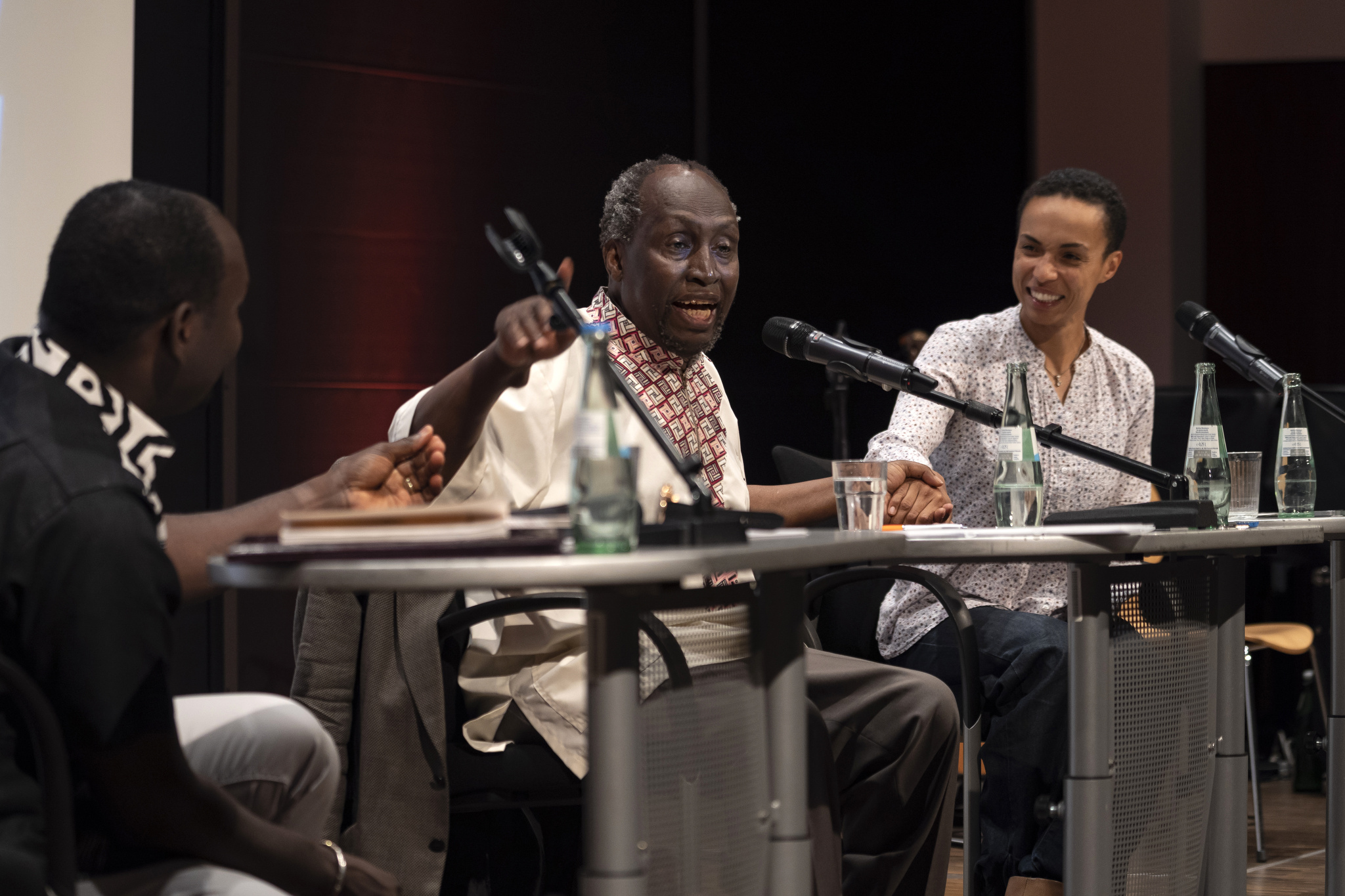 Köln 18.6. 2018 Rautenstrauch_Joest Museum, Veranstaltung von Stimmen Afrikas mit dem kenianischen Autor, Ngugi Wa Thiongo Foto: Herby Sachs/version-foto.de