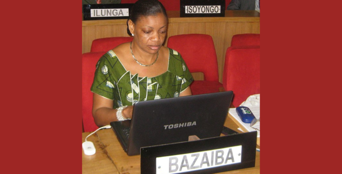 Ève Bazaiba Masudi spricht bei der pre-Cop27 in Kinshasa über die Verantwortung des „Globalen Nordens“. Archivfoto 2009 © CC BY 2.0 Wikimedia Commons