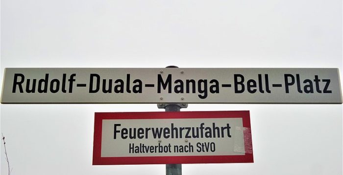 In Ulm und Berlin wurde nun ein Platz nach Rudolf Duala Manga Bell benannt. © Reutlingendorf, Wikimedia Commons