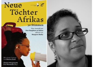 Ywette Edwards (r.) wird ihre Kurzgeschichte "Sicherheit" aus der Anthologie "Neue Töchter Afrikas" vorstellen. © Danielle Elizabeth, Stimmen Afrikas