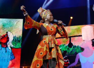 Angelique Kidjo, Afrikas prominenteste Sängerin, demnächst live in Berlin. @ Roberto Filho, Wikimedia