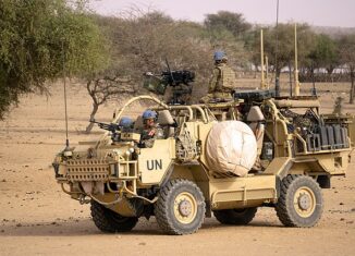 Britische Blauhelm-Soldaten in Mali ©Capt George Christie, UK MOD Crown - Wikimedia